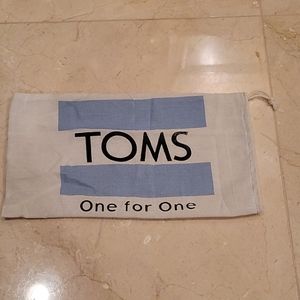 New w/o Tag Toms Shoe Protector Travel Bag